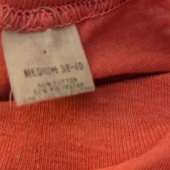 Vintage Single stitch Rolling Stones 1975 Tour of the Americas pink Tee Rare - Picture 2 of 7